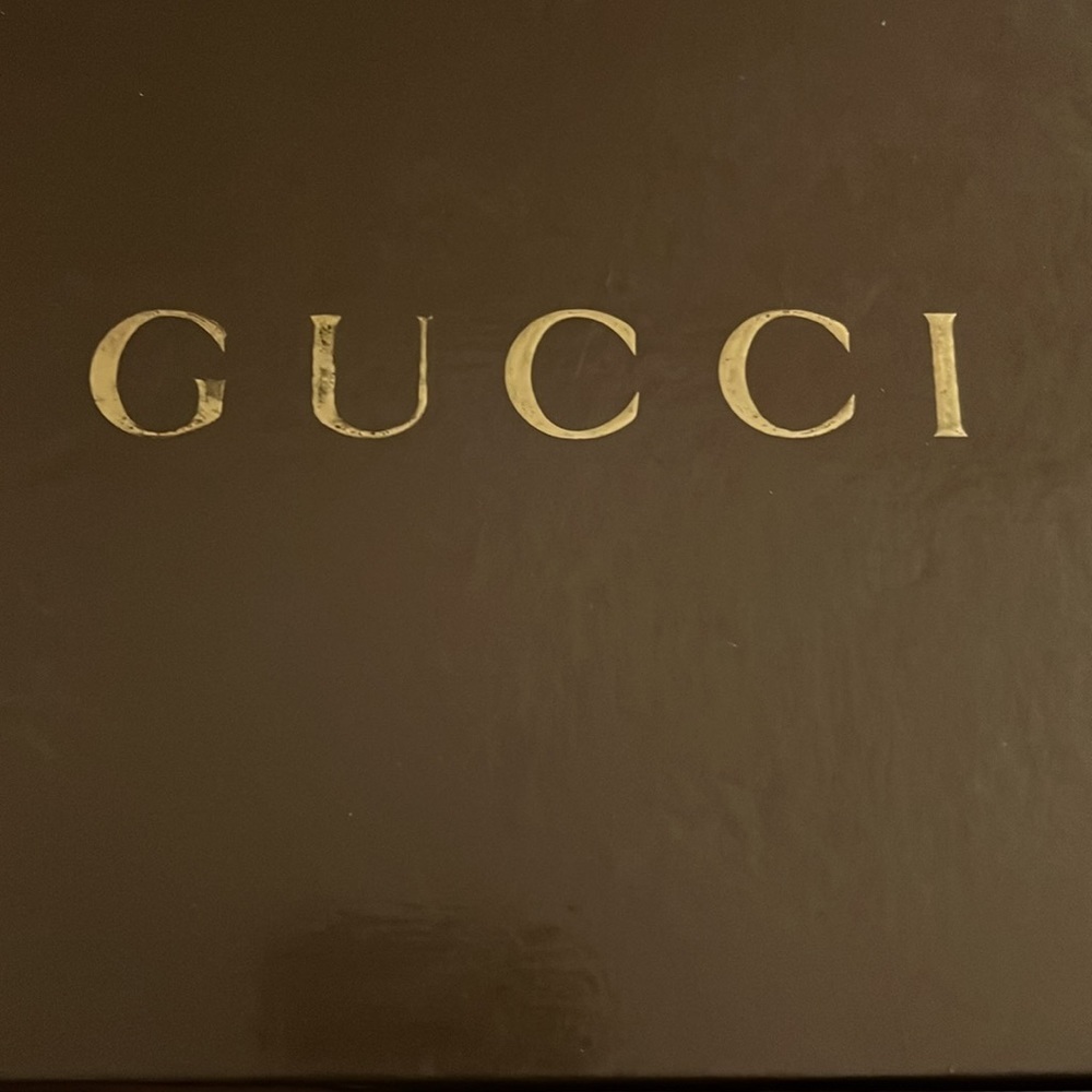 Gucci brown shoe  box only - Picture 6 of 8